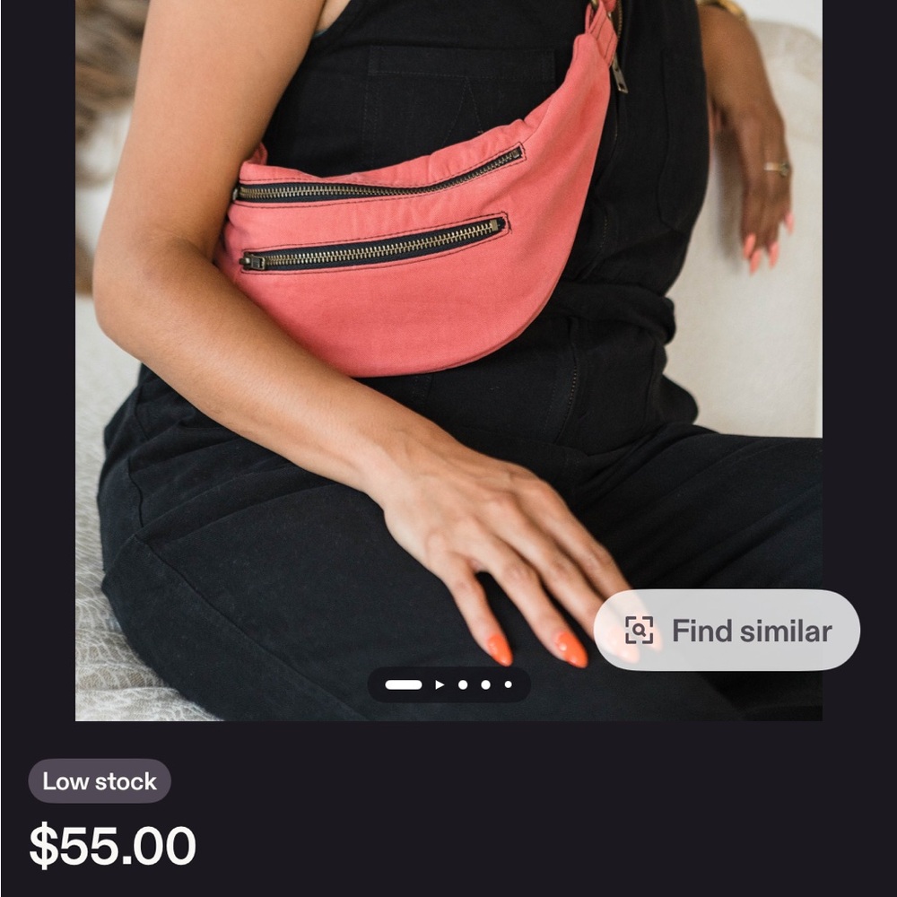 Chic Pink Mini Crossbody Bag